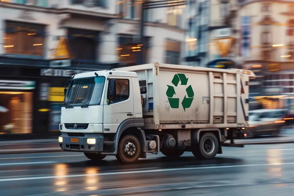 Recycling Materials Transport